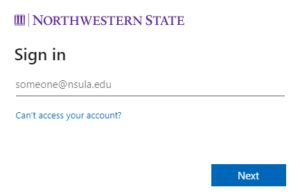 northwestern state university moodle.